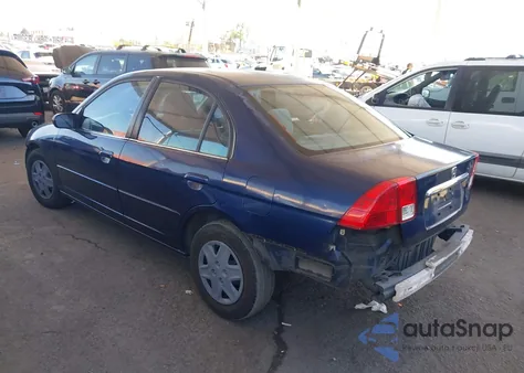 2003 Honda Civic Lx from USA, damaged, VIN JHMES16543S004049